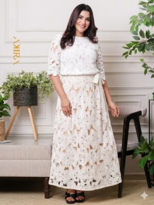 Lace designer skirt