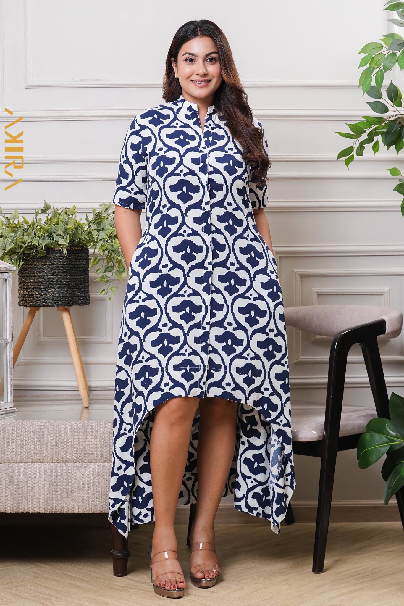 Zig Zag Dhaila Dress
