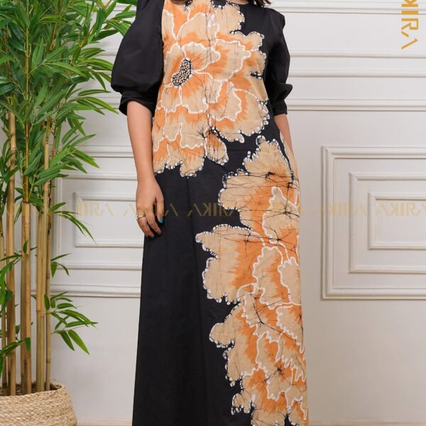 Secret Garden Batik Designer Dress