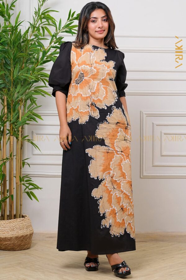 Secret Garden Batik Designer Dress