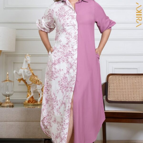 Enchanted Clematis Dress