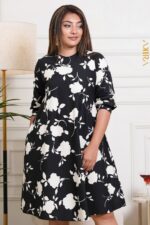 Midnight Orchid Dress