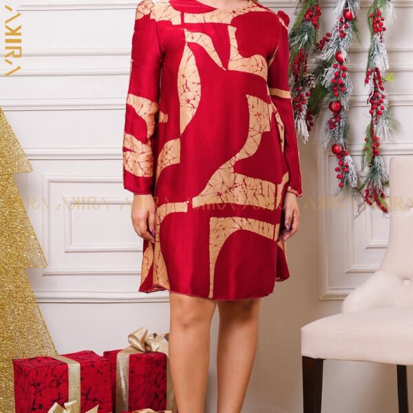 Viyana Silk Party Dress