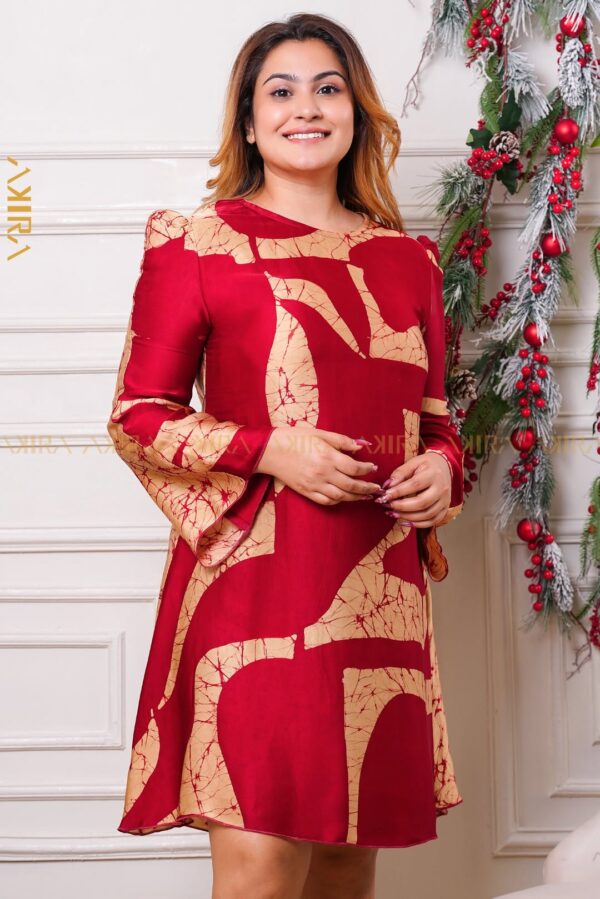 Viyana Silk Party Dress