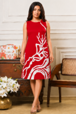 Exclusive Designer Batik Silk Dress