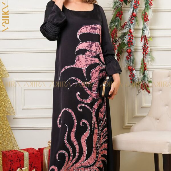 Bloombery Silk Designer Dress