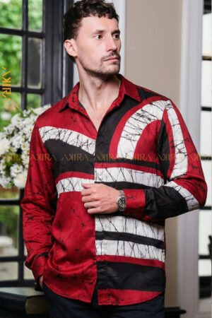 Aurora Batik Designer Party Shirt