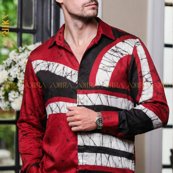 Aurora Batik Designer Party Shirt