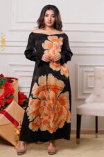 Sierra meadow silk party dress