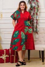 Solvique Elegant Batik Dress