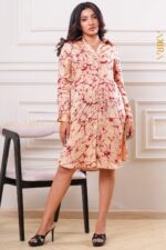 Dahila Designer Silk Dress
