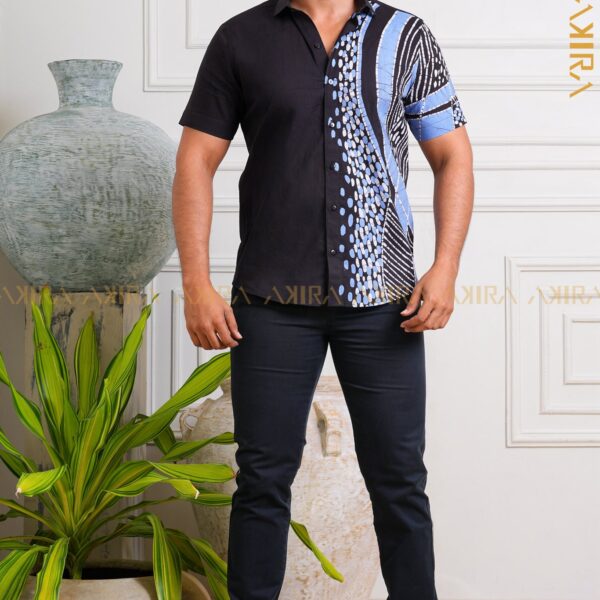 Zayan therds men batik shirt
