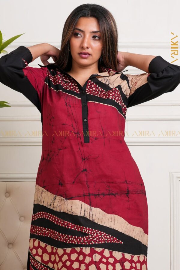Serantily twine batik designer dress