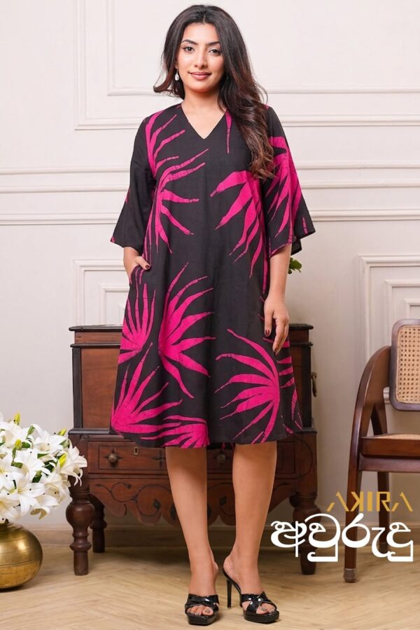 Veronika Silk Batik Dress