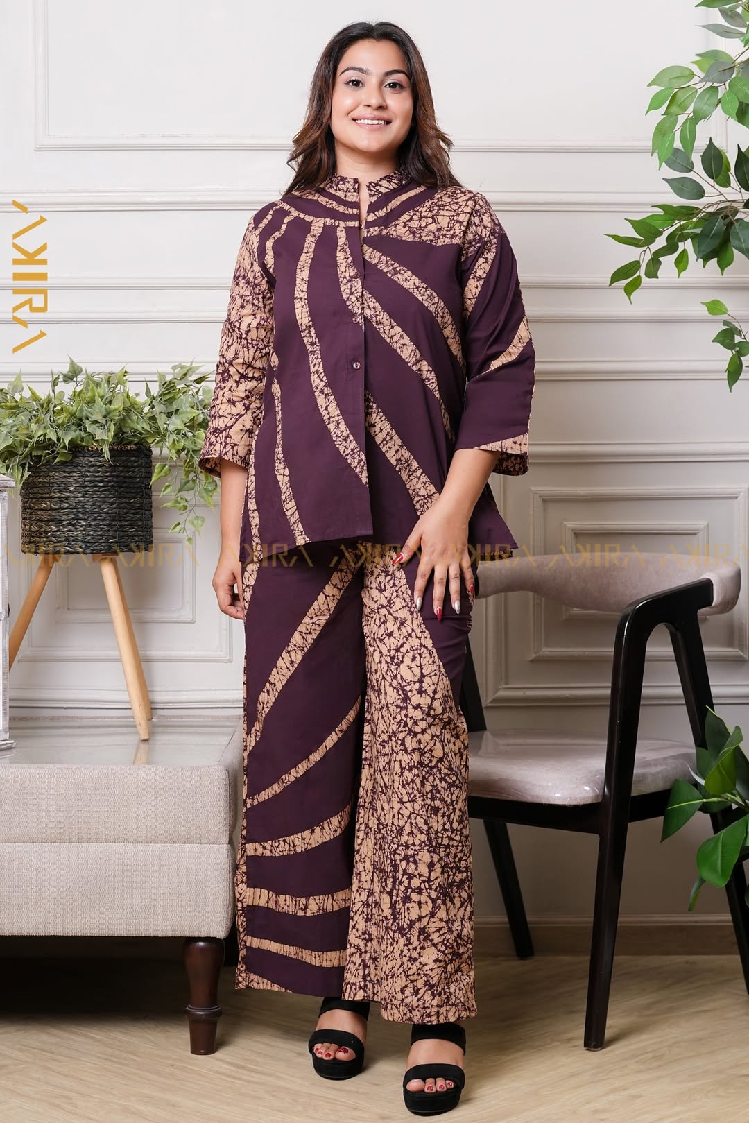 Blossom Queen Batik Top & Pant
