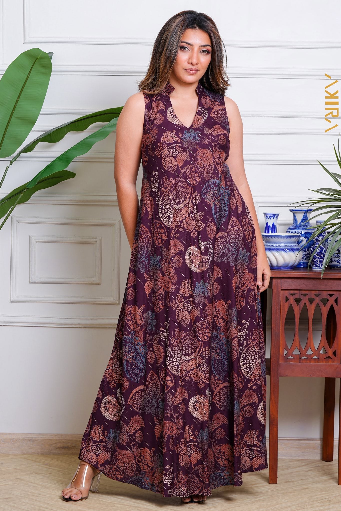 Hazel colourful dress 1