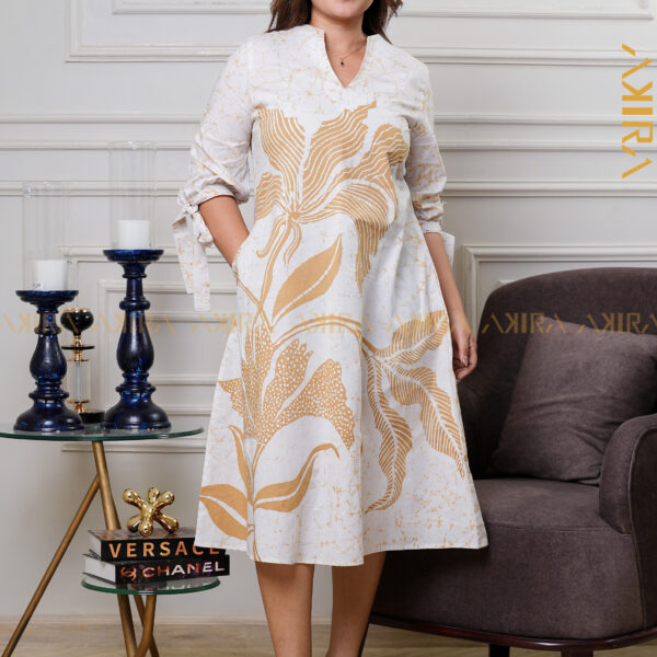 Golden Limosa Dress