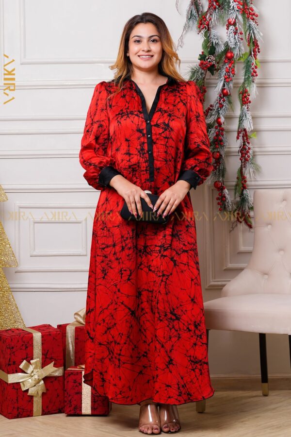 Orchid Dream Silk Party Dress