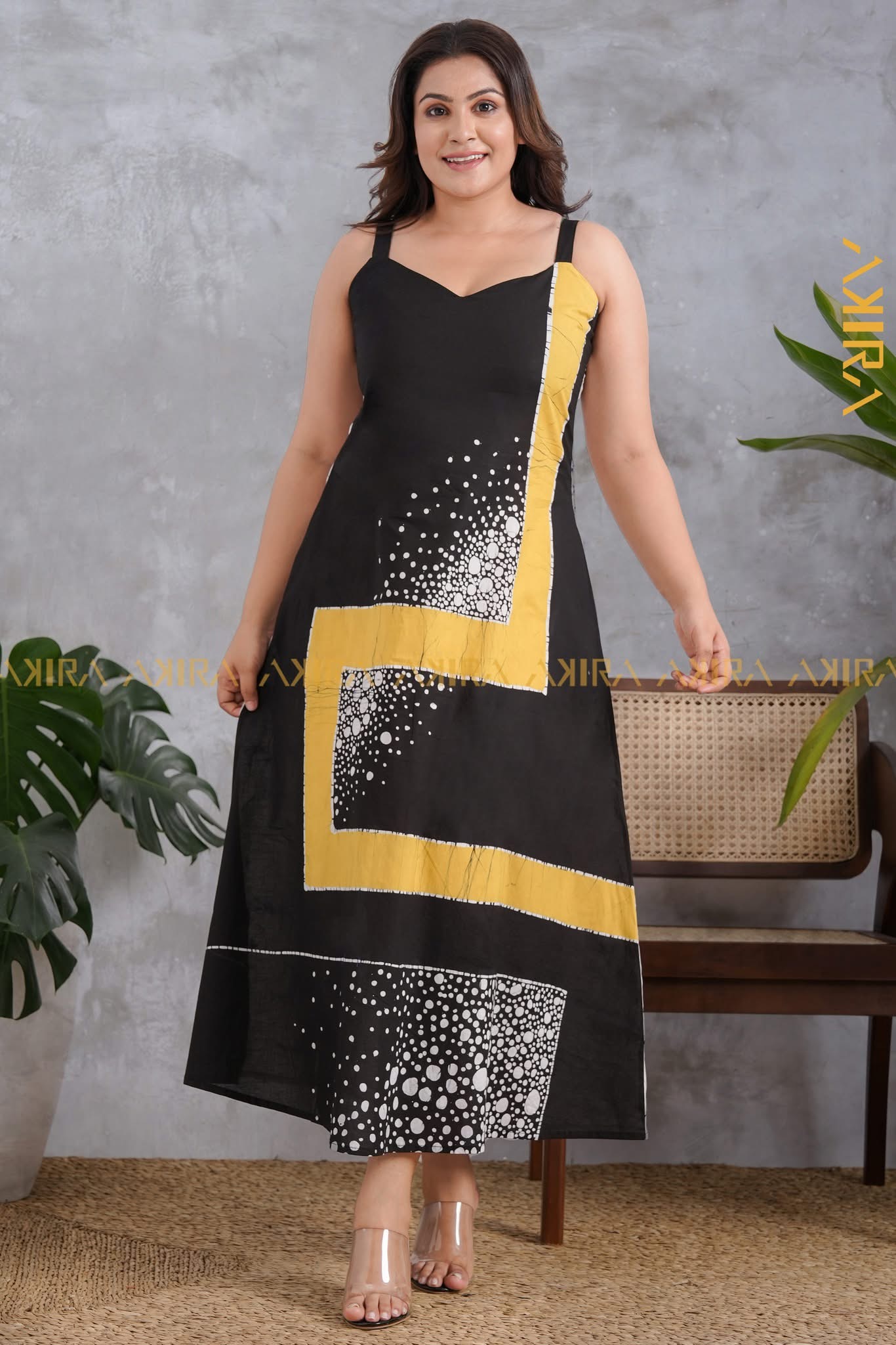 Rosalinda Batik Designer Dress