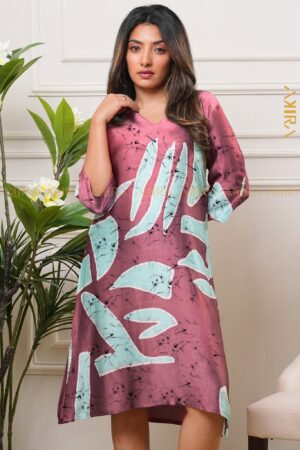 Rosanova Silk Designer Dress 1