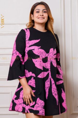Rose gardern batik dress 1