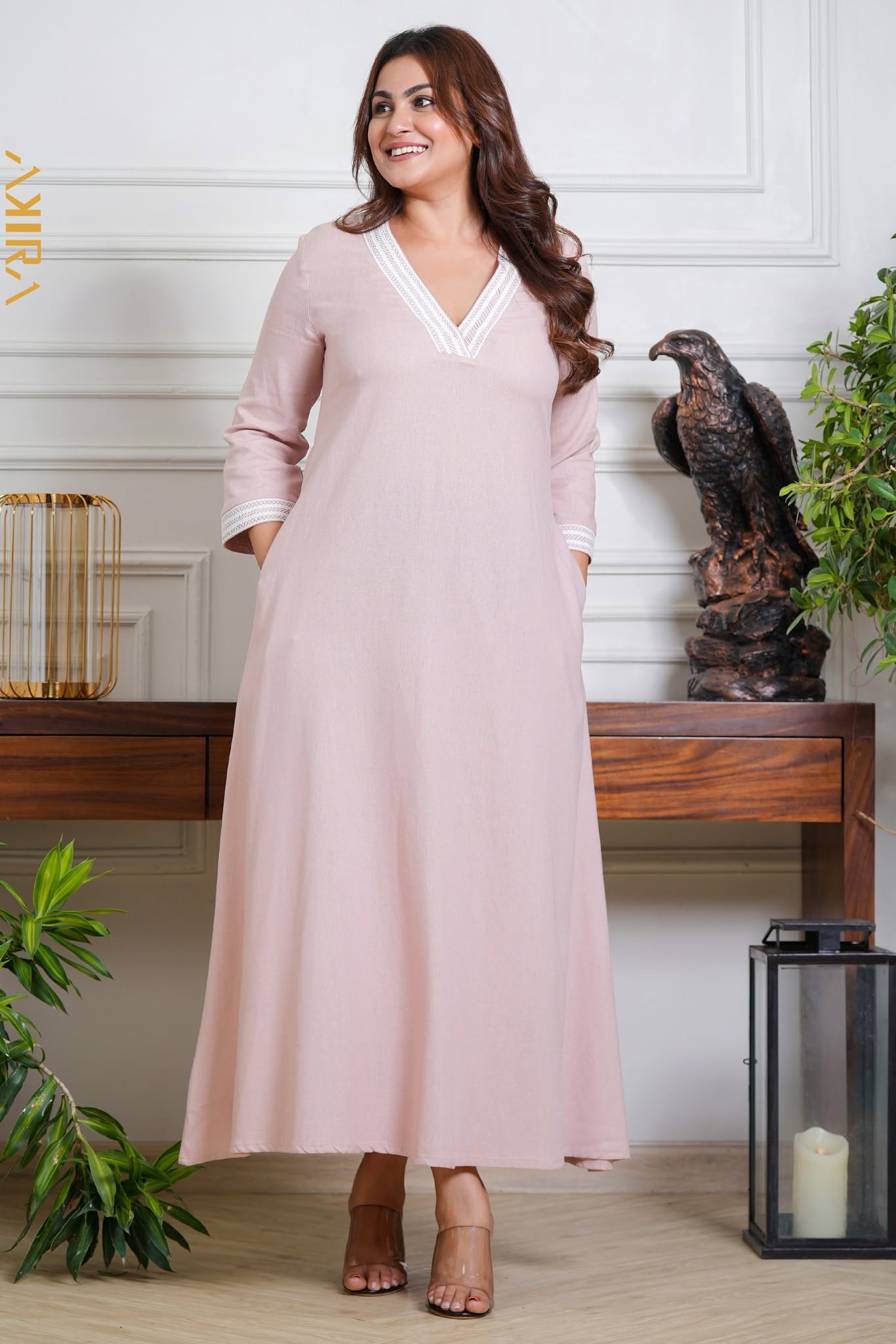 Snowdrop Wish Batik Dress