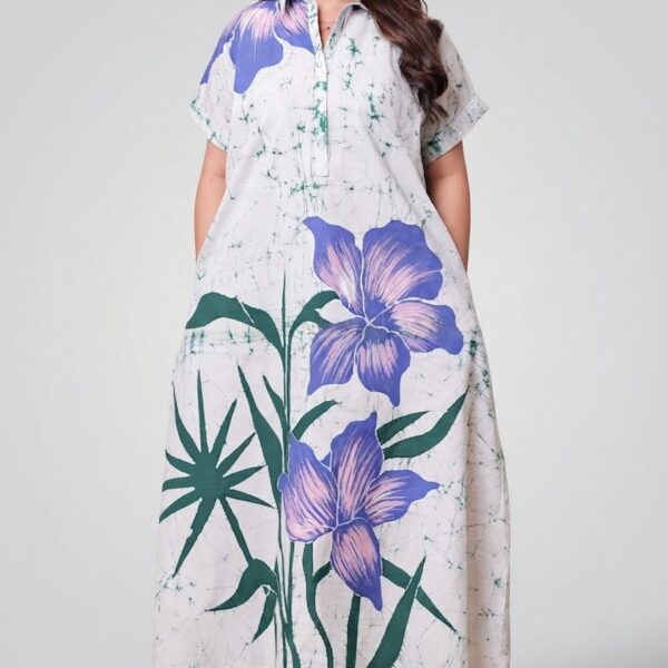 Jasmine Aura Batik Dress