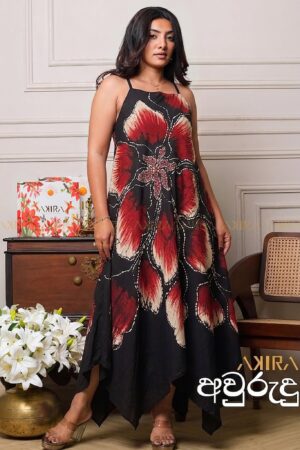 Bloom Queen Silk Dress