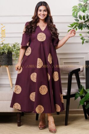 Jasmine Designer Batik Dress