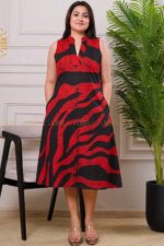 Vivian Detail Batik Dress