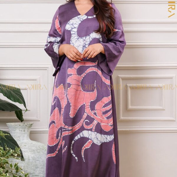 Batik Silken Jewel Party Dress