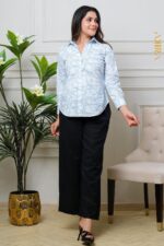 Ocean Mist Printed Top