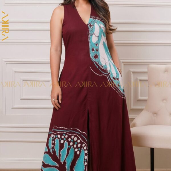 Lily Luxe Silk Party Dress