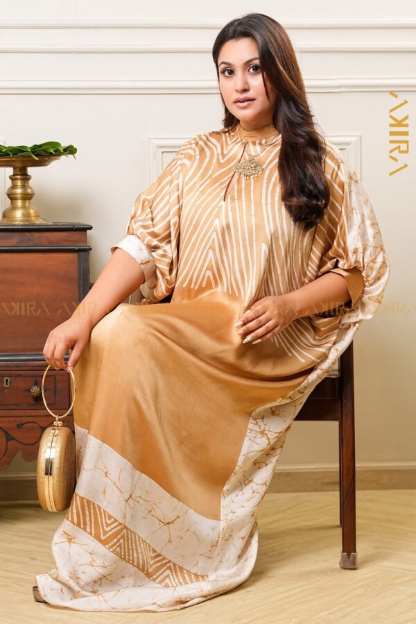 Obsidian Silk Designer Dress
