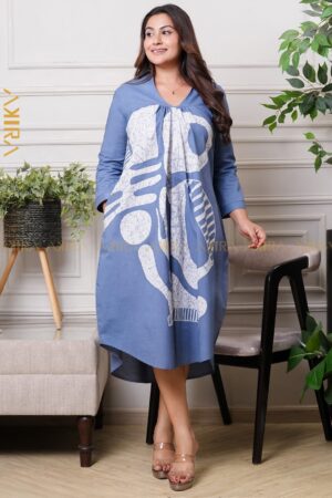 Zayna Batik Detail Dress