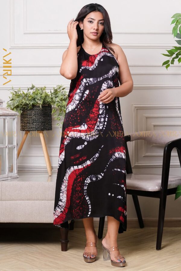 Avyana silk designer dress