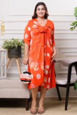 Diamond Flora Silk Dress