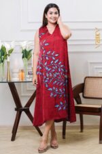 Golden Flora Batik Top