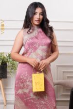 Canyon Glow Silk Dress