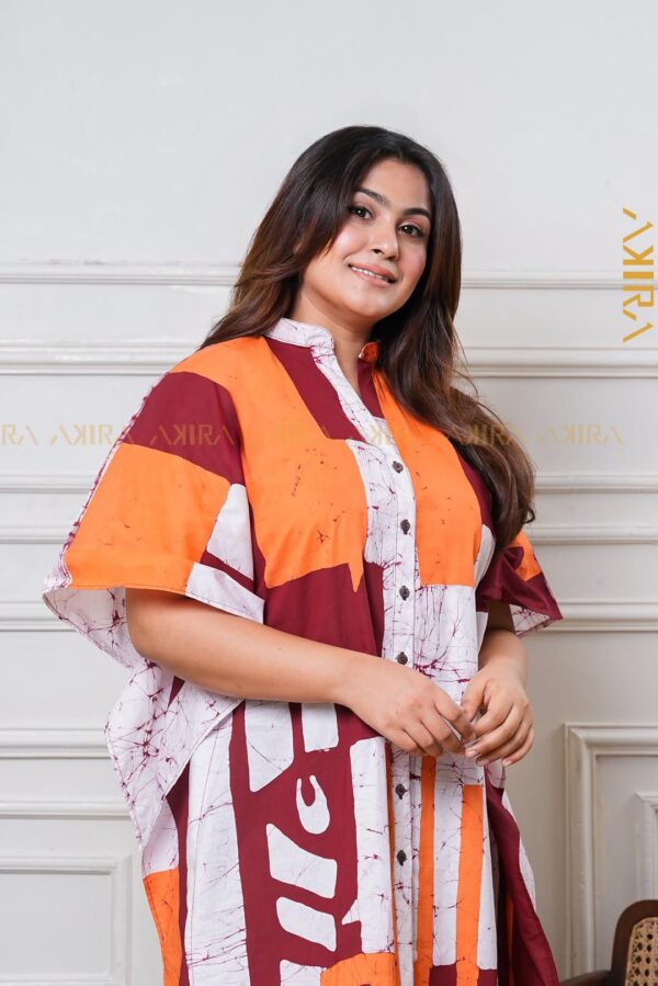 Limona Batik Poncho Dress