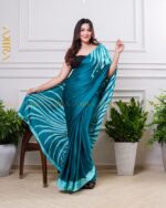 Silken Symphony Batik Saree