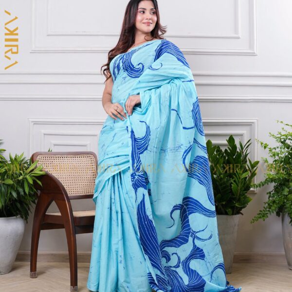 Batik Cotton Saree