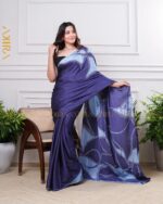 Silken Symphony Batik Saree