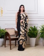 Silken Symphony Batik Saree