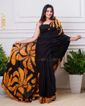 Batik Cotton Saree