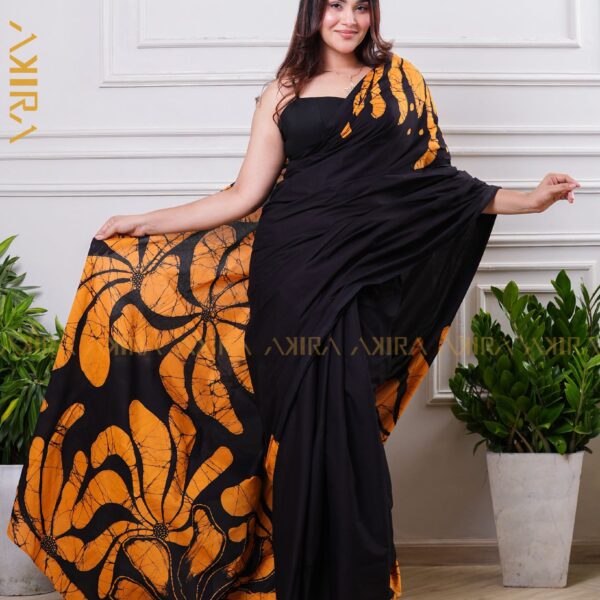 Batik Cotton Saree