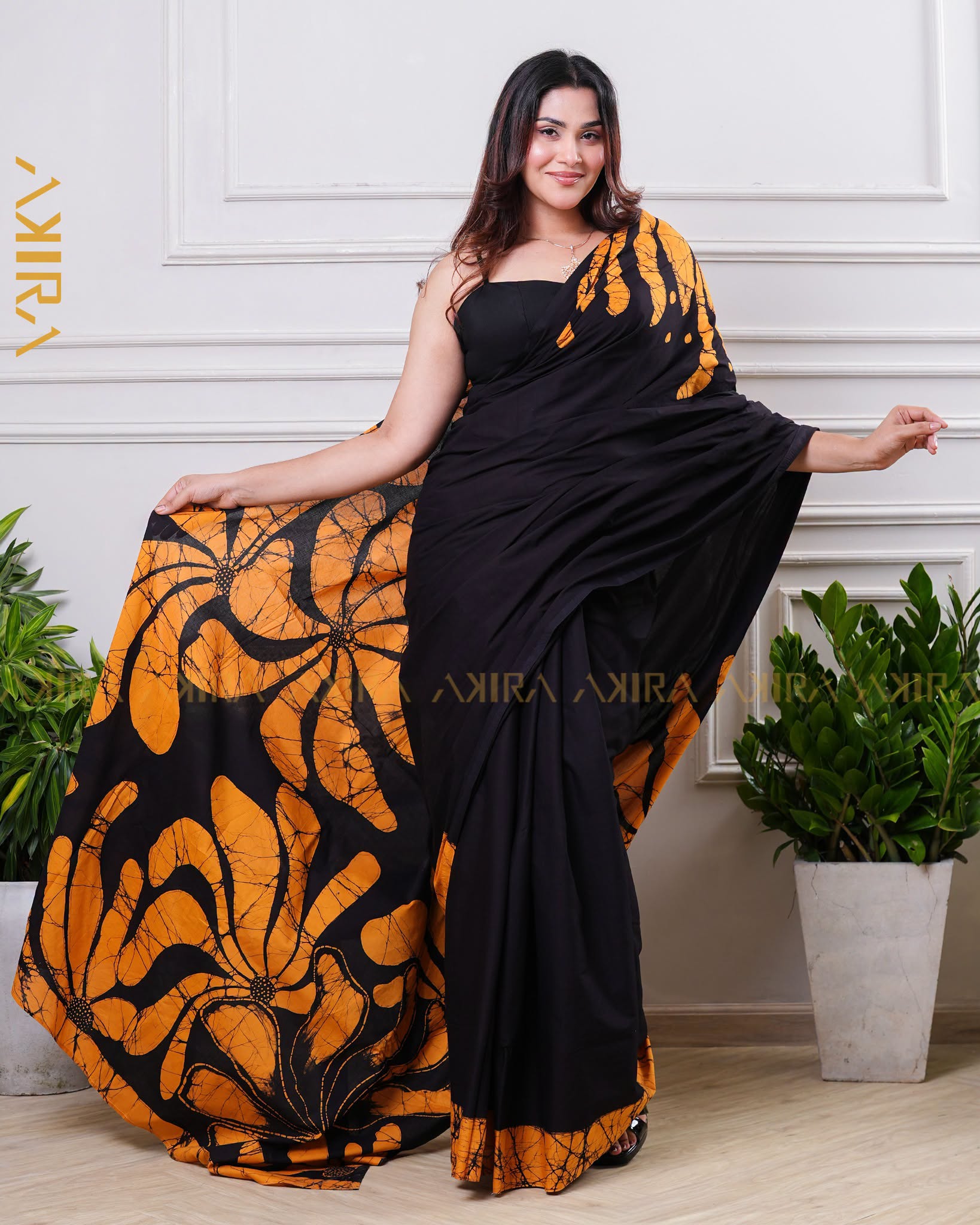 Batik Cotton Saree