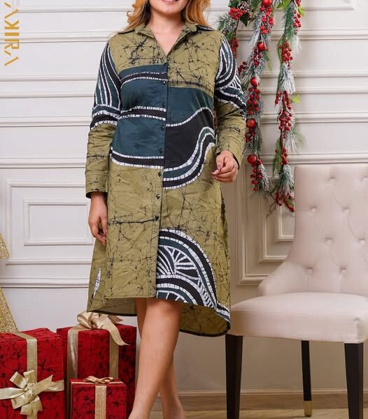 Dazzling Gardernic Batik Dress