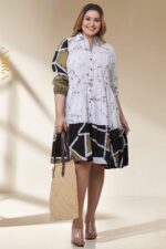 Eliza Batik Detail Dress