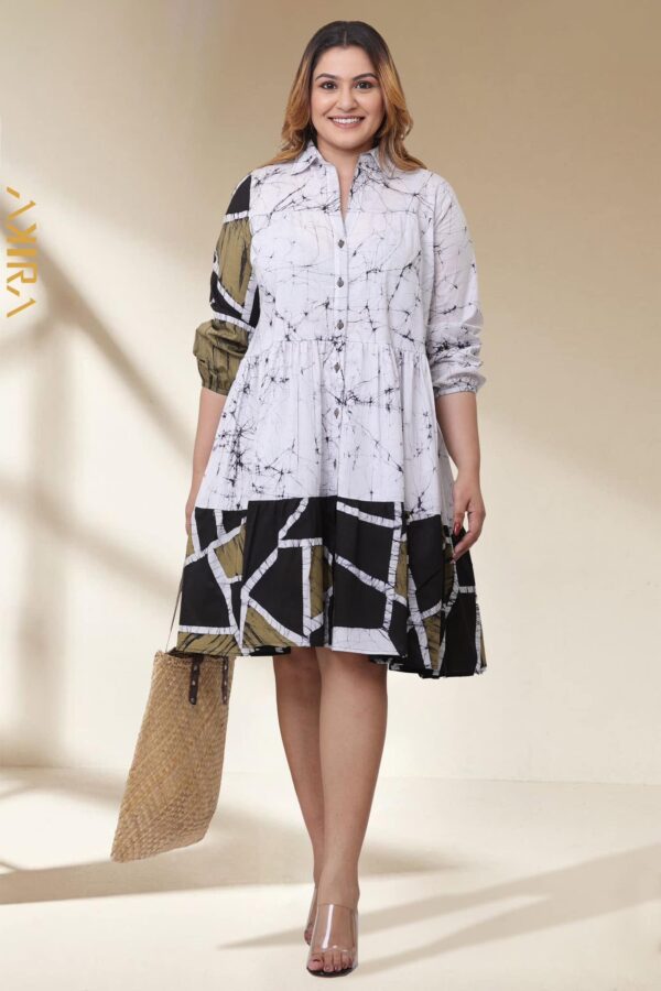 Eliza Batik Detail Dress